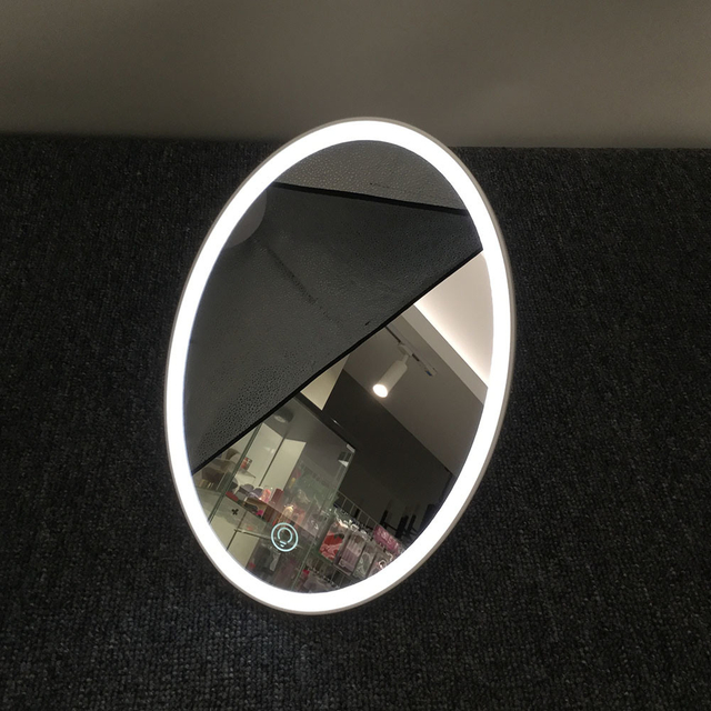 Owalny wspornik LED Mirror Simplicity LED Makeup Vanity Mirror