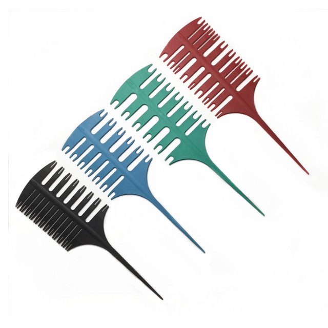 Professional 3 Drogi Righting Highlight Hair Comb o salonie
